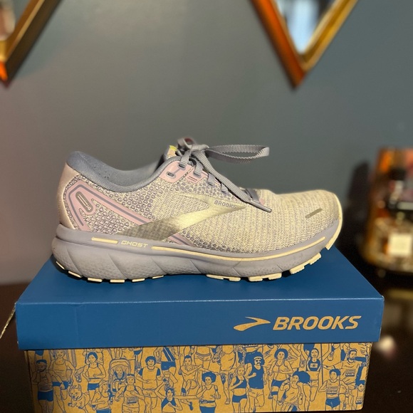 Brooks Shoes - Brooks Ghost 14 Women's Neutral Running Shoe - Lilac/Purple